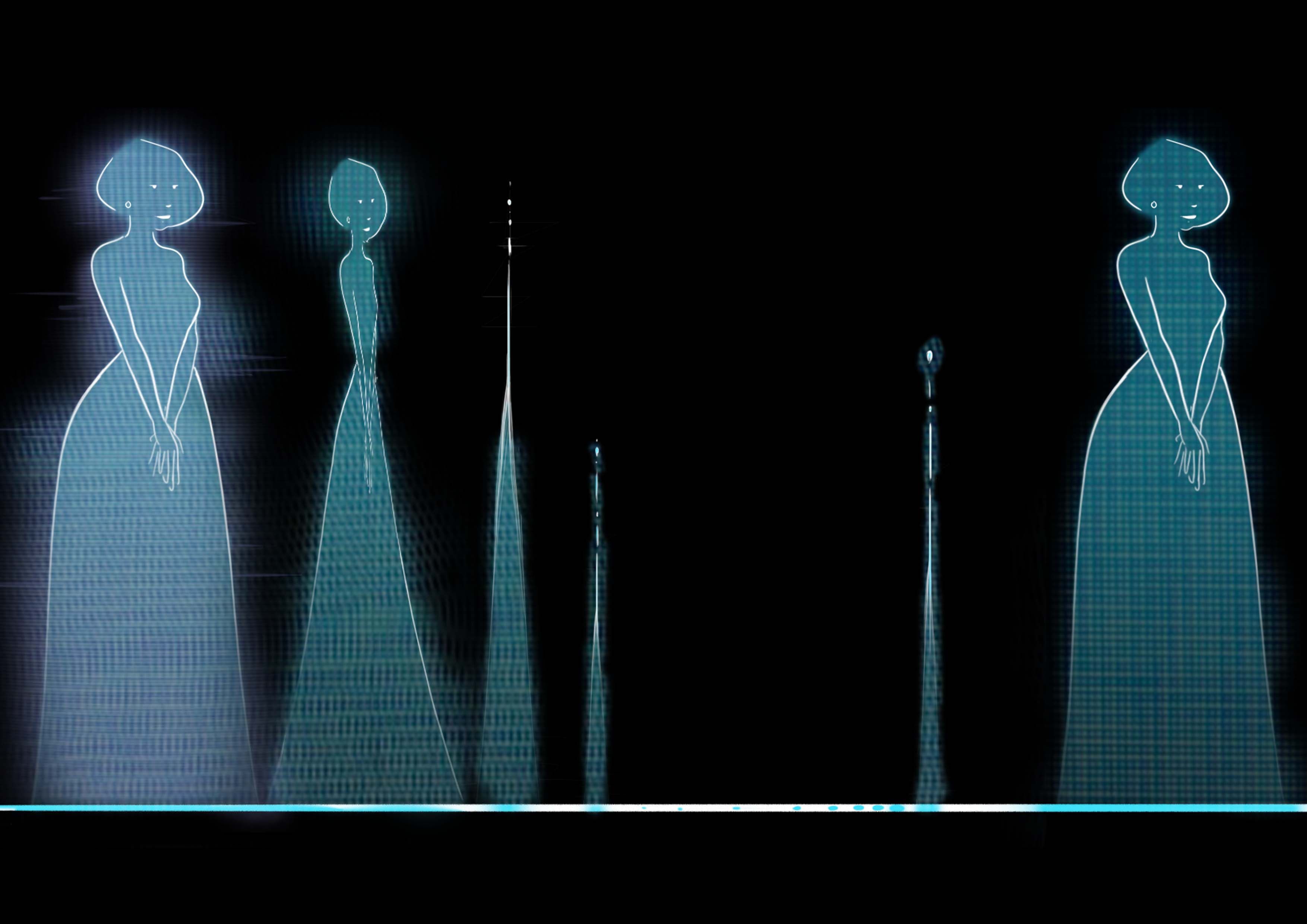 Machines: tavola di studio dei personaggi