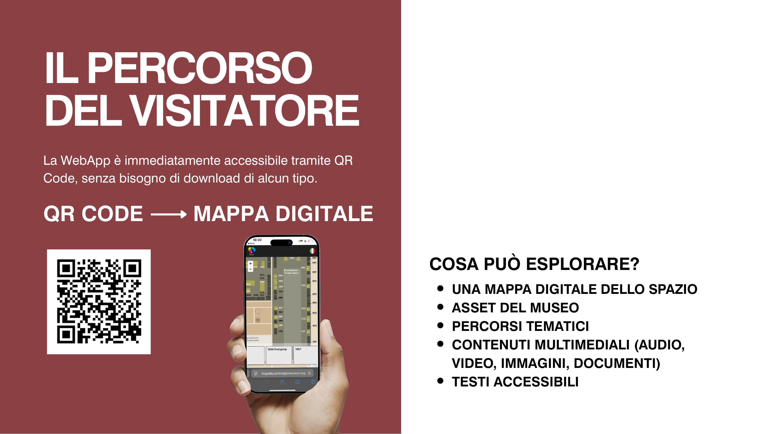 Slide 10: il percorso del visitatore
