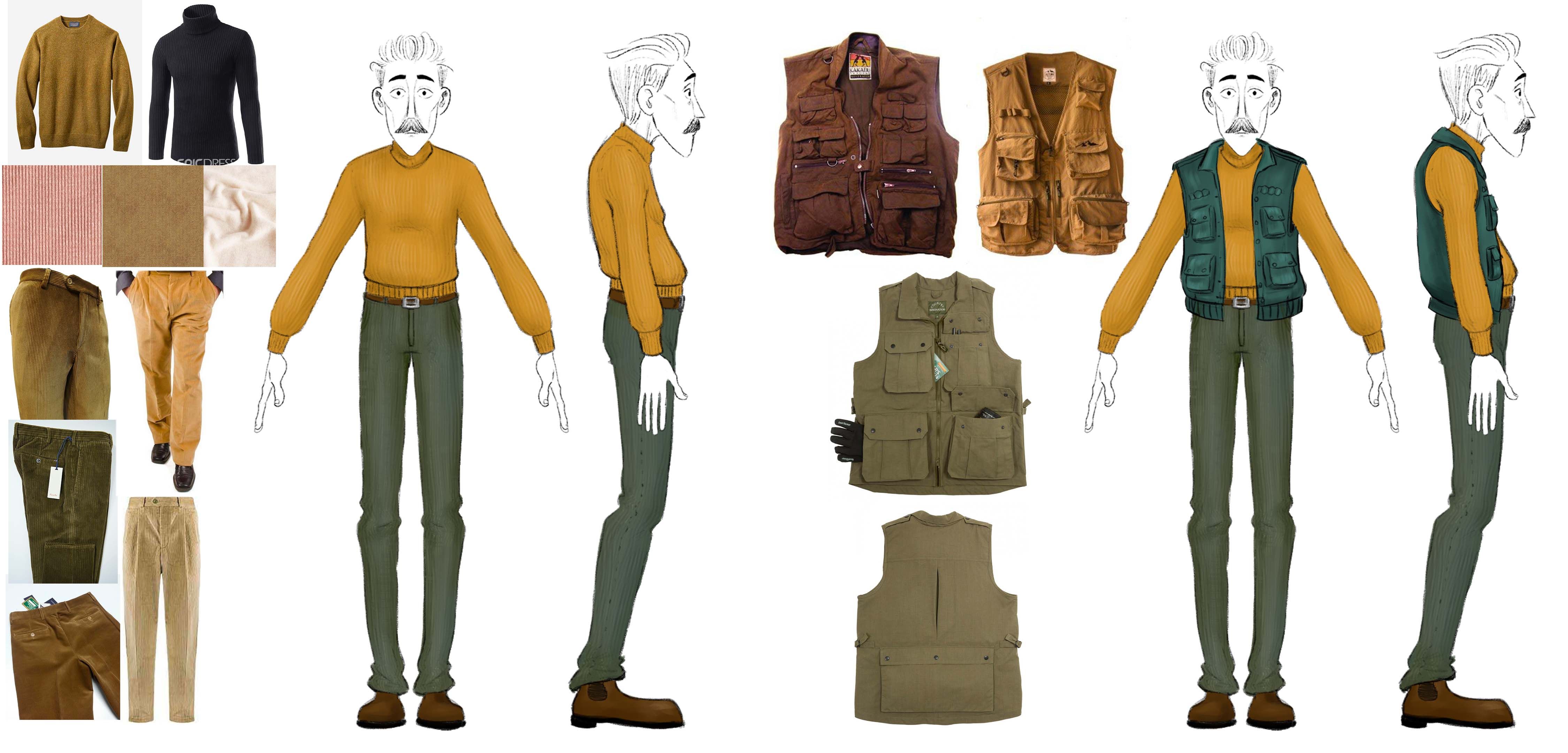 Machines: studio del personaggio Vito