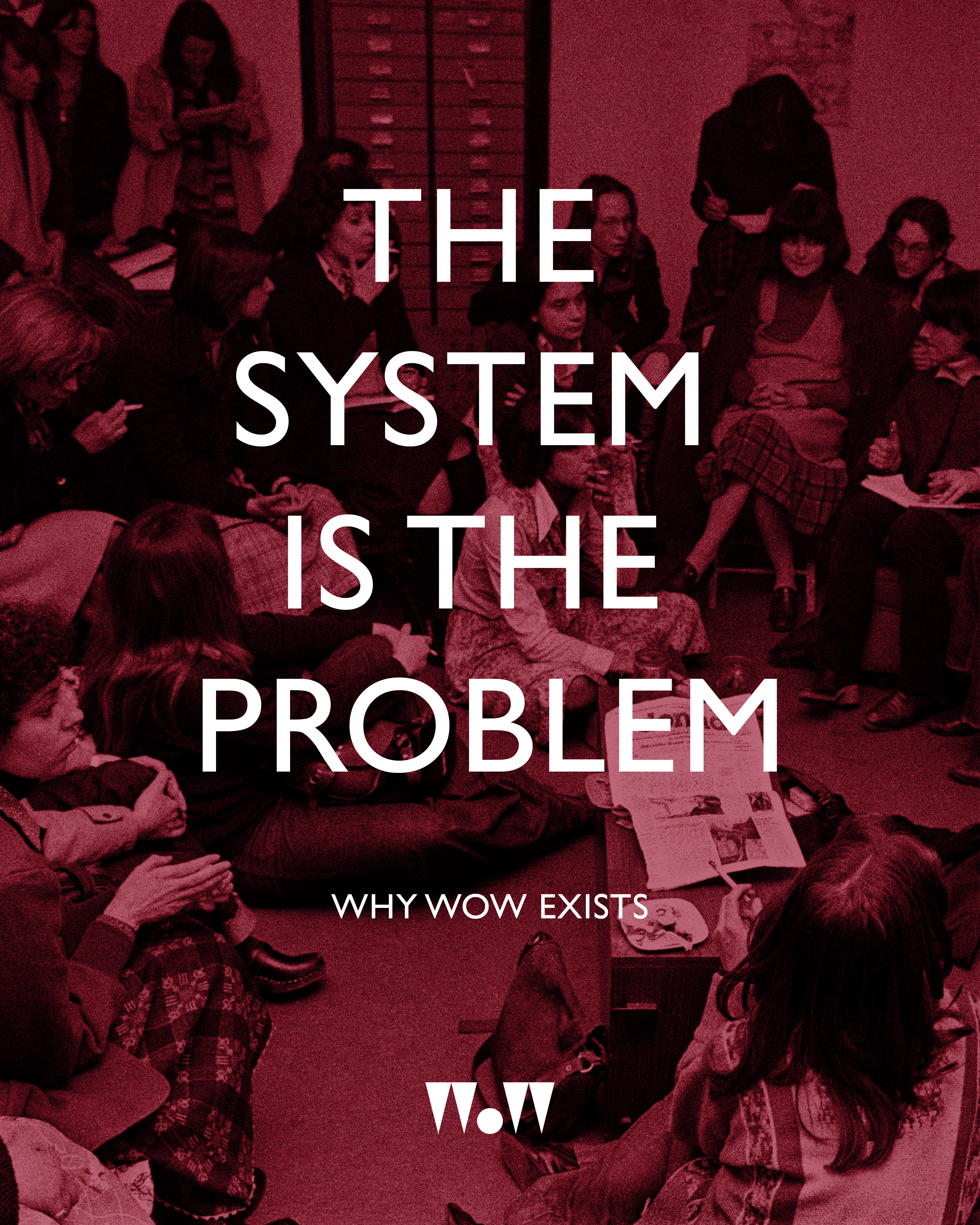 The system is the problem. Why WoW exists.