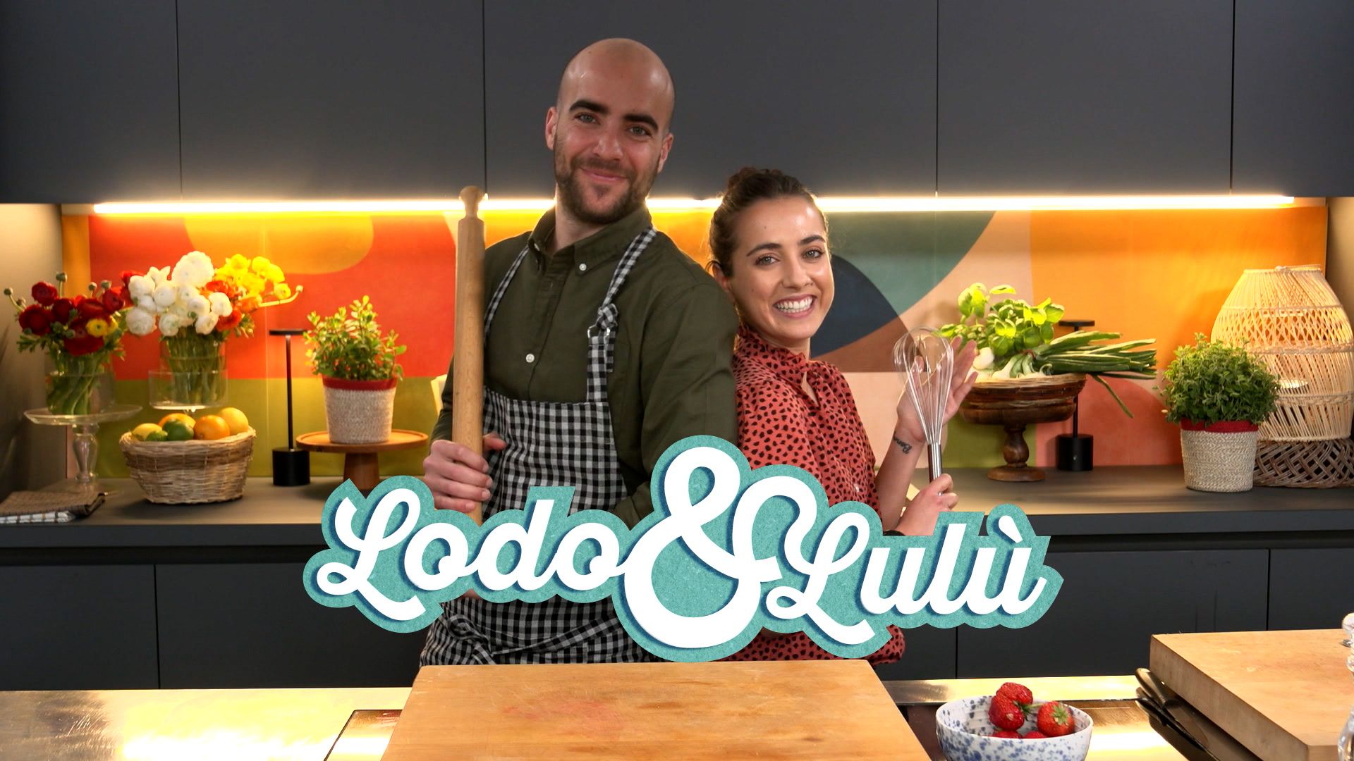 Fermo immagine dalla sigla di «Lodo & Lulù»