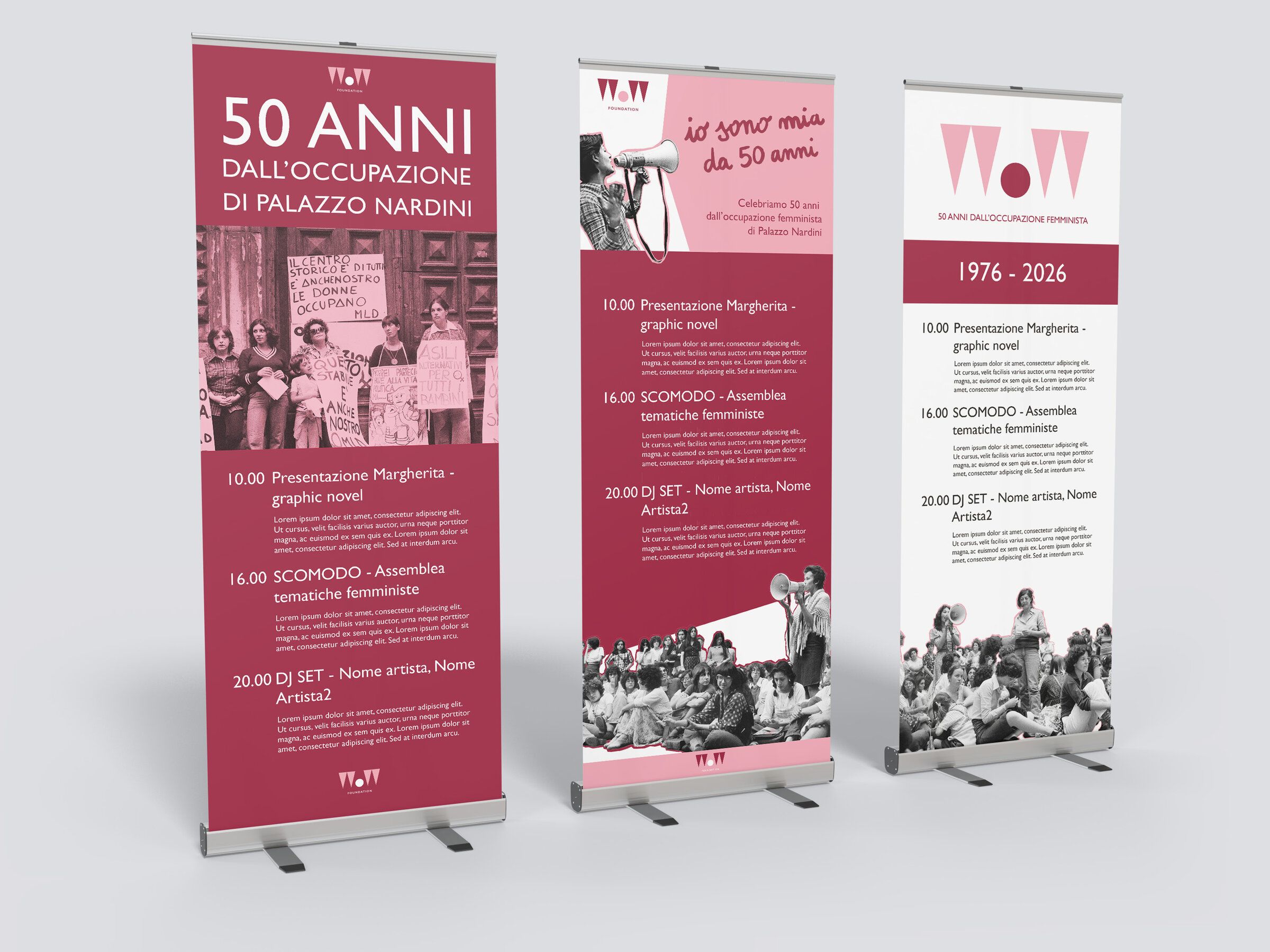 I tre roll-up della giornata