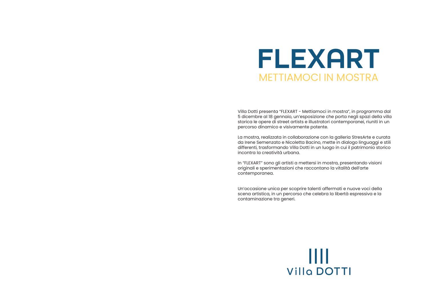 Catalogo Flexart: pagine 2 e 3