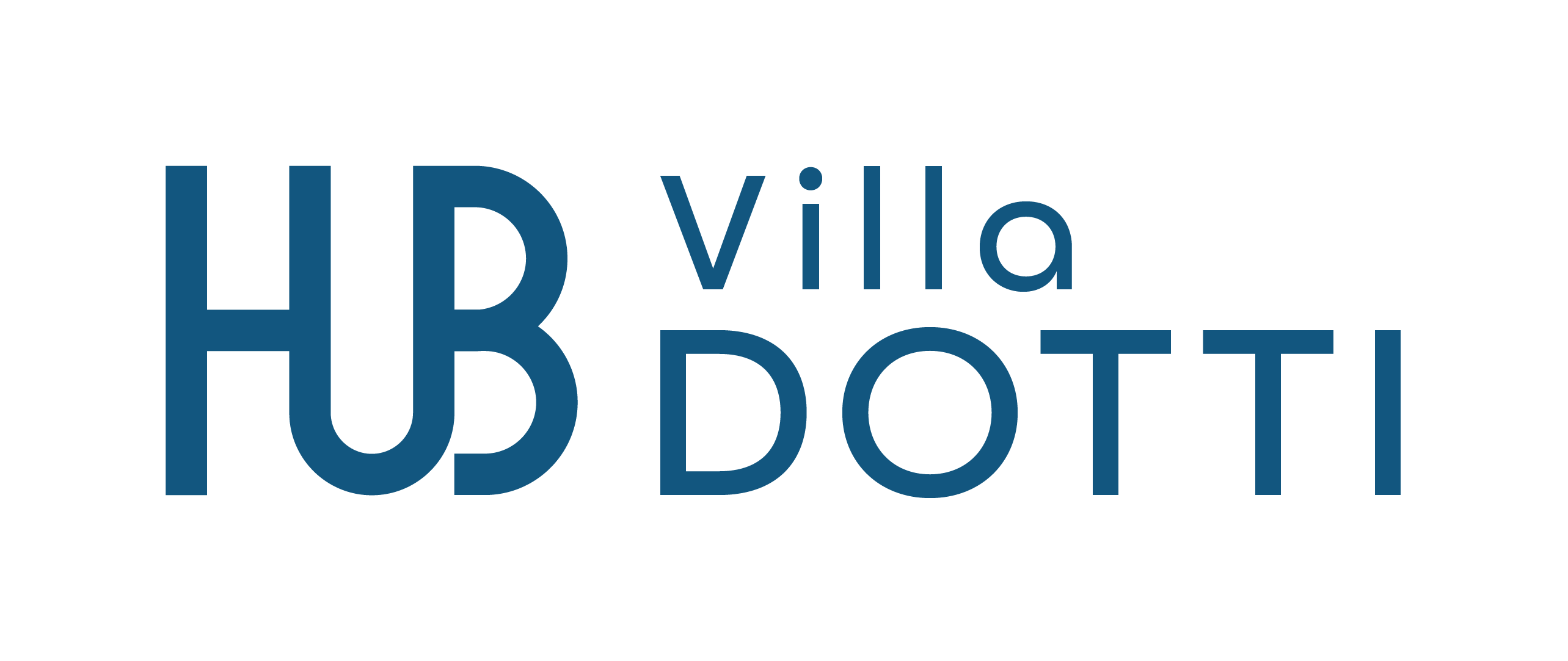 La variante HUB del logo di Villa Dotti