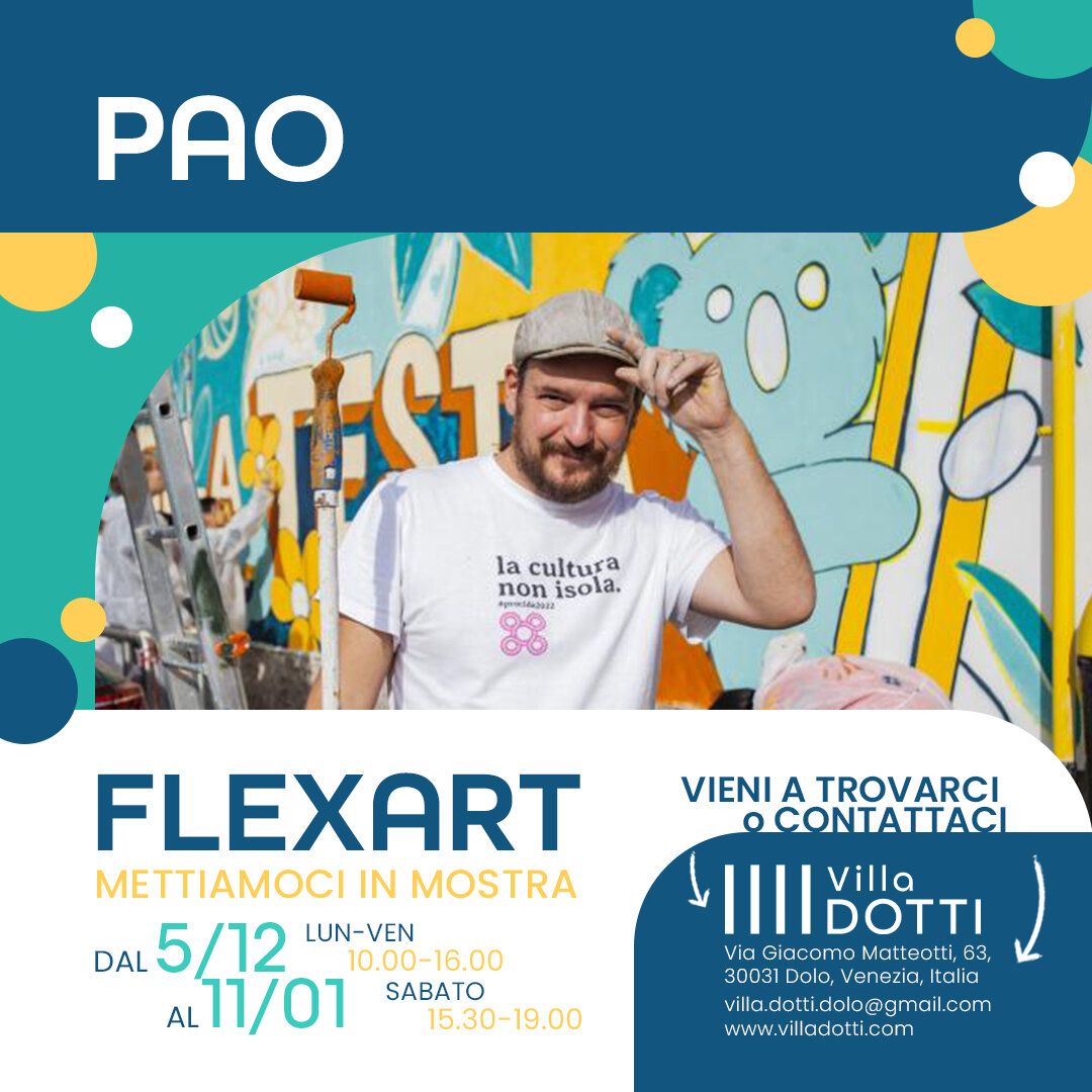 Post Flexart dedicato a Pao
