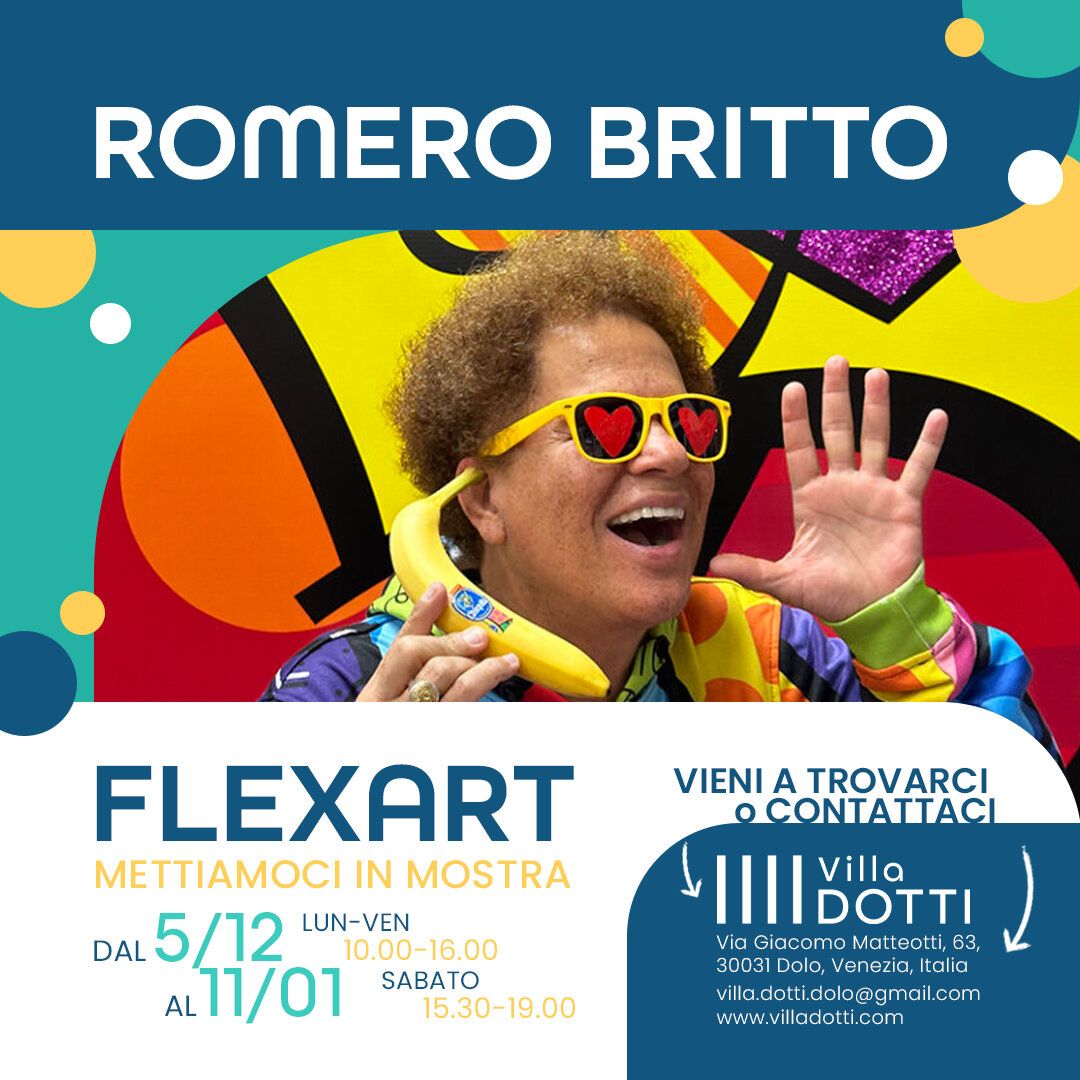 Post Flexart dedicato a Romero Britto
